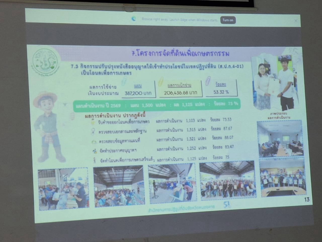 title - ผู้ตรวจราชการ ส.ป.ก. ลงพื้นที่จังหวัดหนองคาย และจังหวัดอุดรธานี ประชุมติดตามความก้าวหน้าผลการดำเนินงาน รอบที่ 2 